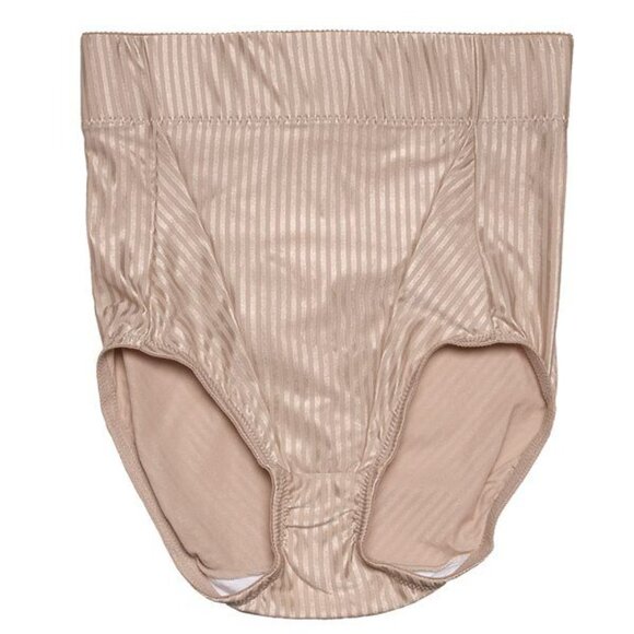 Glamorise $45 HIGH-WAIST Medium FITS 27-28" Brief TUMMY CONTROL Shaper Nude NEW - Picture 3 of 10